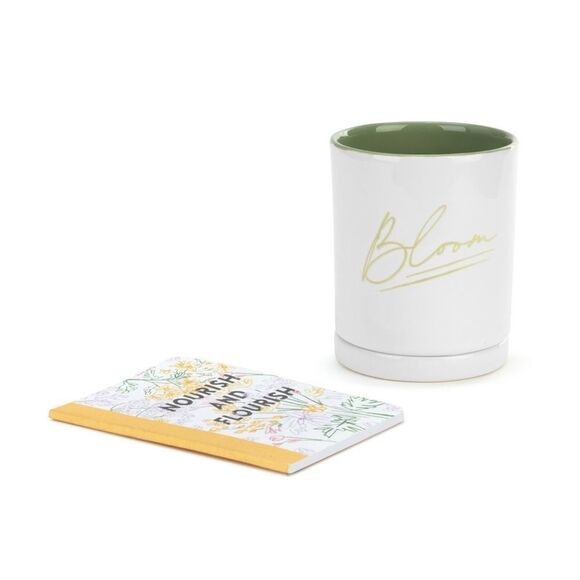 Demdaco Bloom Planter with Journal Gift Set - Picture 2 of 5